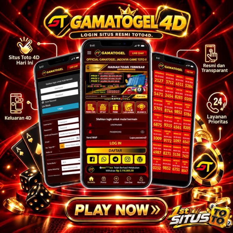 TOTO4D ★ Login Situs Toto Togel 4D Terpercaya Gamatogel | Keluaran HK Macau Resmi Hari Ini